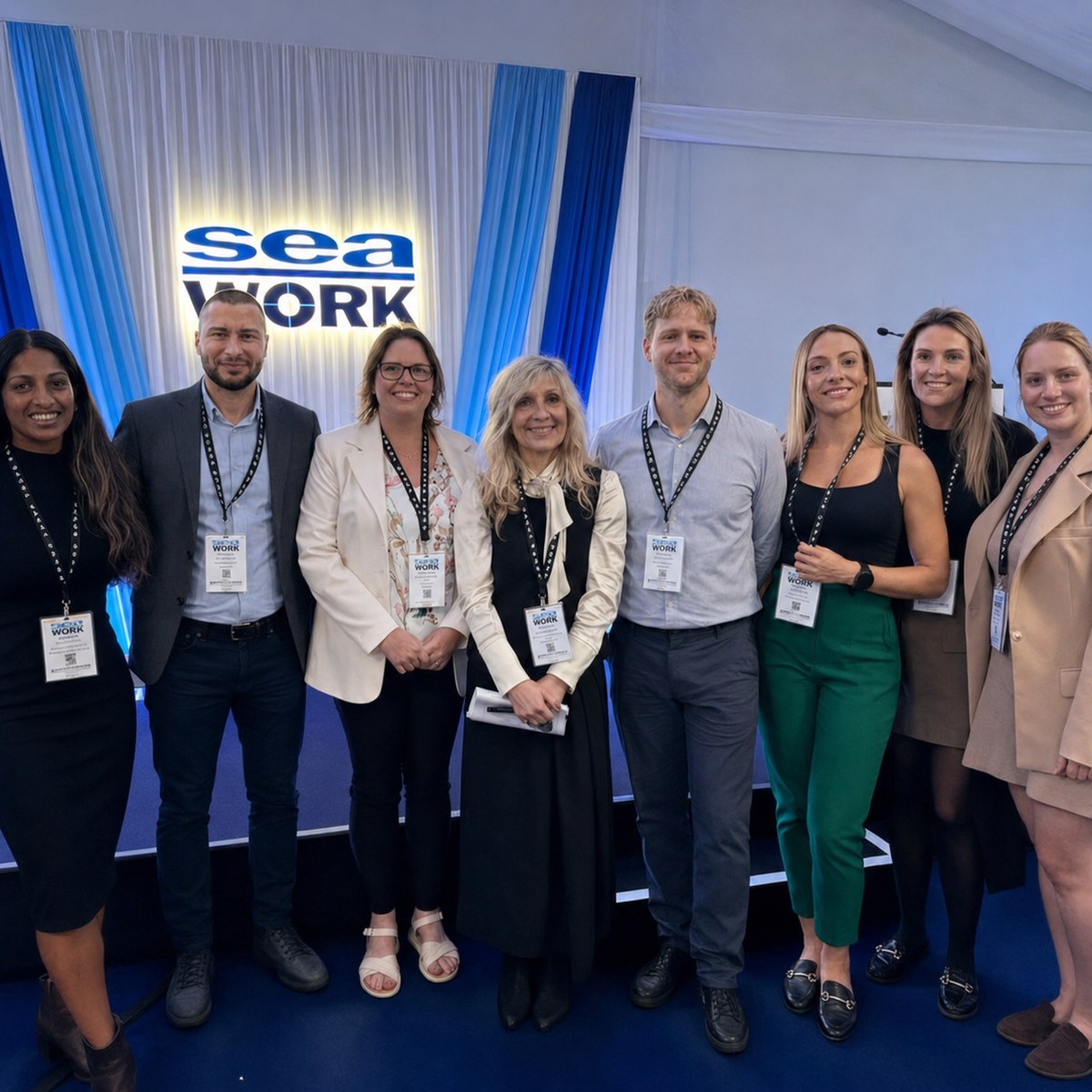 YCREWING at Sea Work maritime event